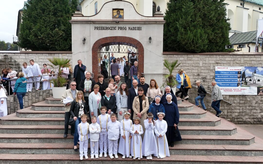 Pielgrzymka dzieci wczesnokomunijnych do Leśniowa – 11 maja 2024 r.