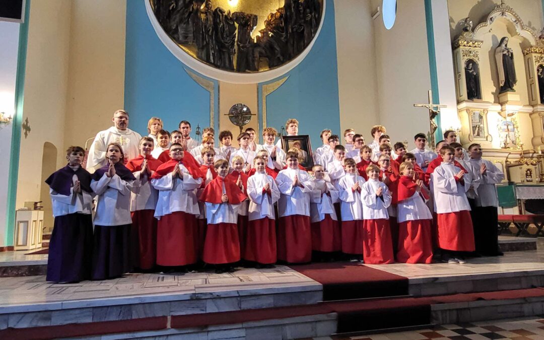 Ministranci naszej parafii – święto patronackie 24.11.2024