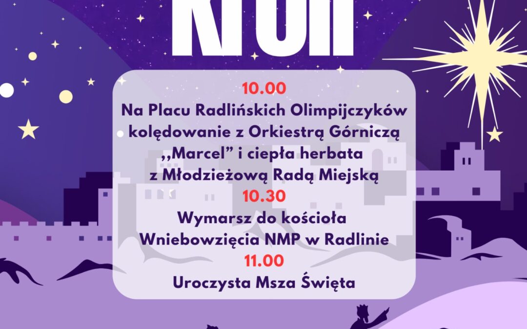 Zapraszamy na Orszak Trzech Króli – 6.01.2026 r.