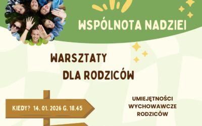 Warsztaty dla Rodziców – 14.01.2026 r.