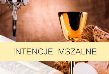 Wakacyjne intencje Mszy św.